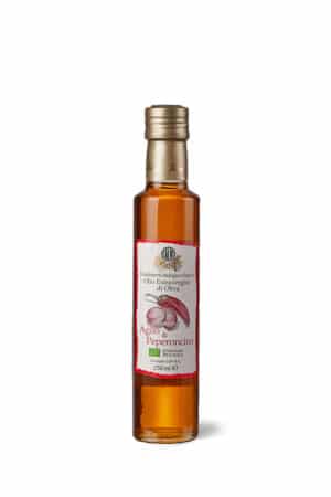 olio-extravergine-biologico-calvi-aromatizzato-aglio-peperoncino-250ml