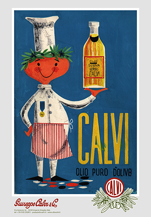 Poster Storico Olio Calvi
